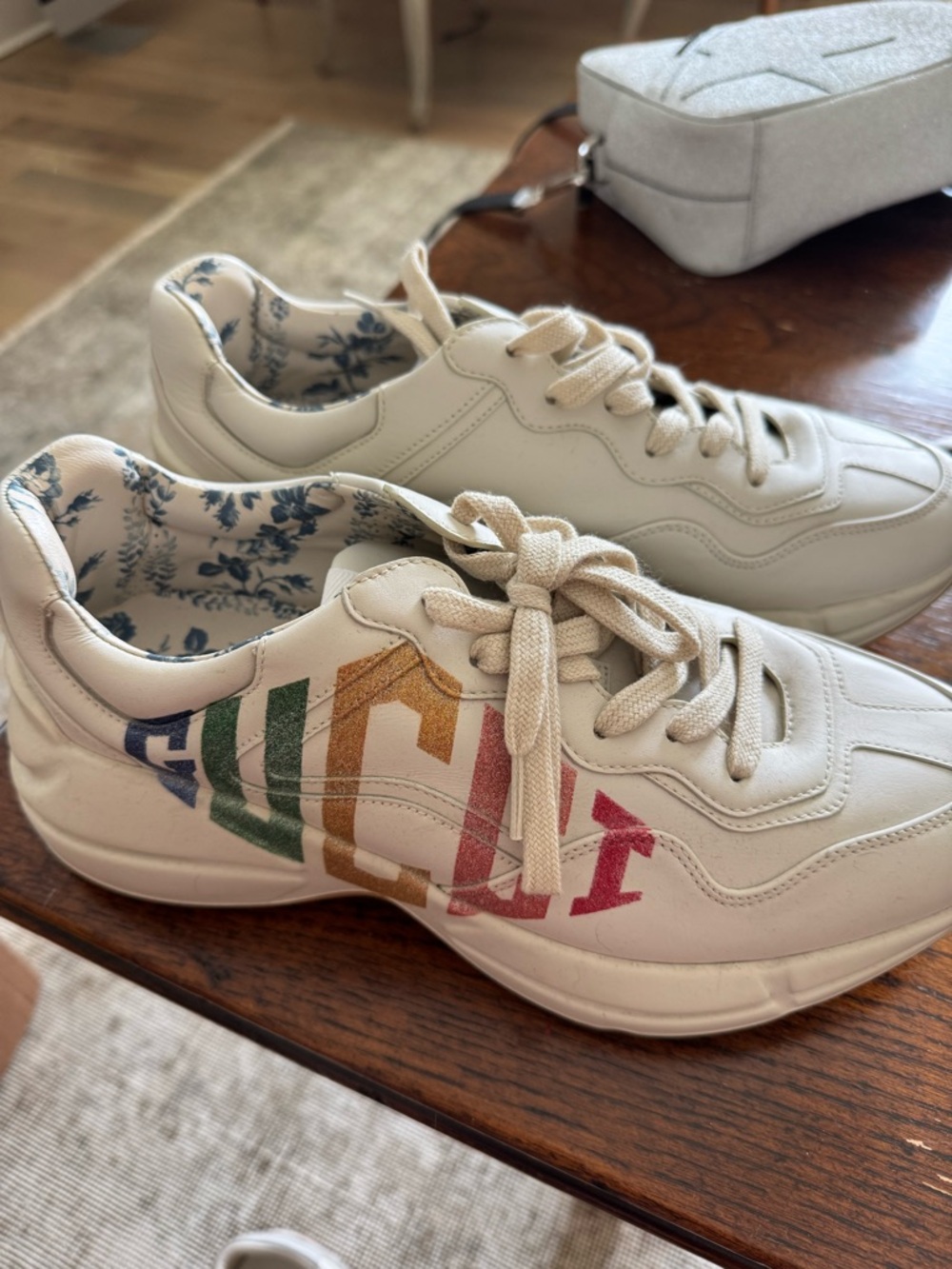 Lightly Worn Gucci Rhyton Sneakers